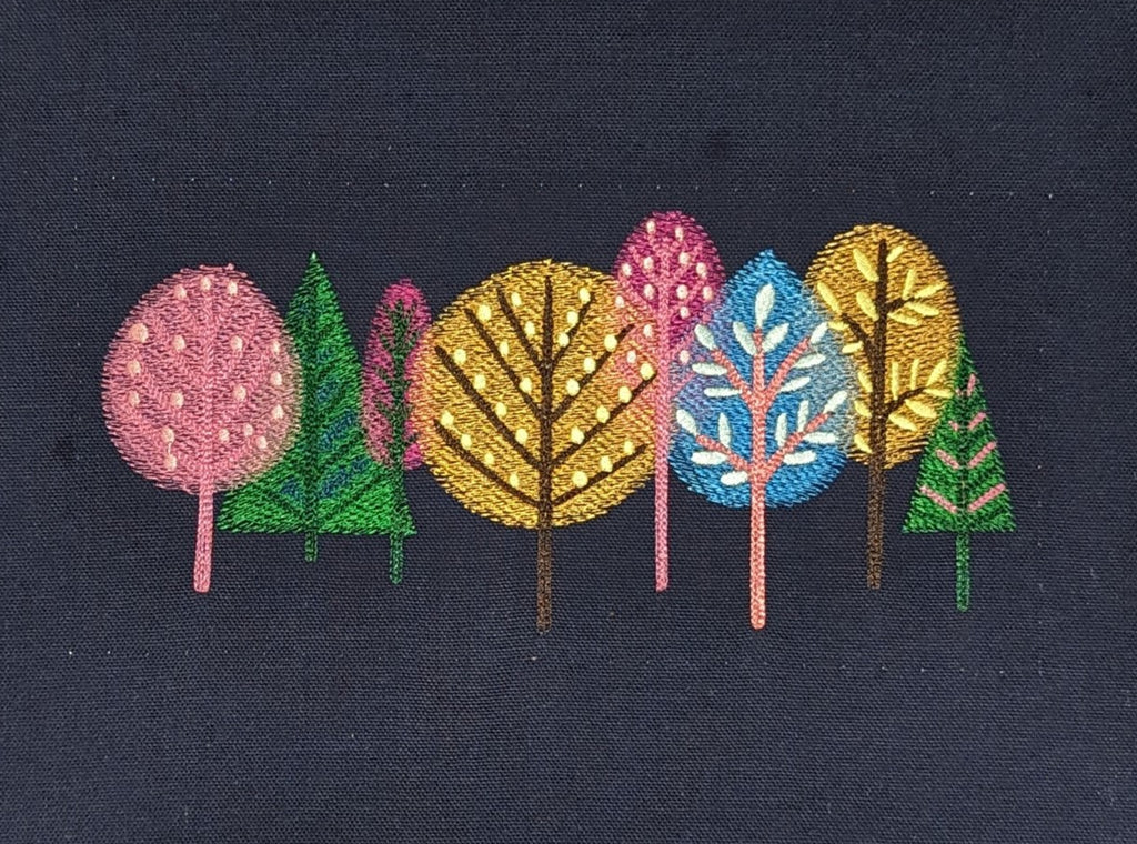 Fall Forest Stitches of Art