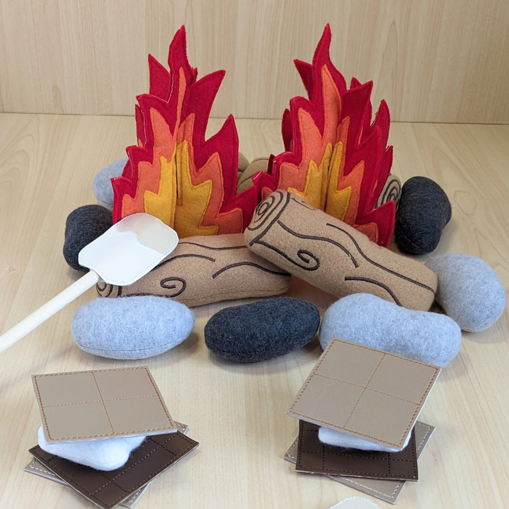Camping Pretend Playset Campfire