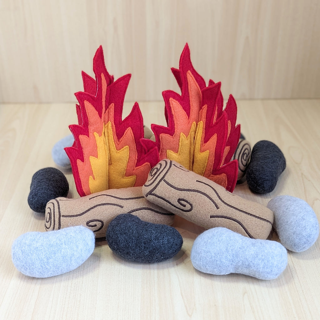 Camping Pretend Playset Campfire