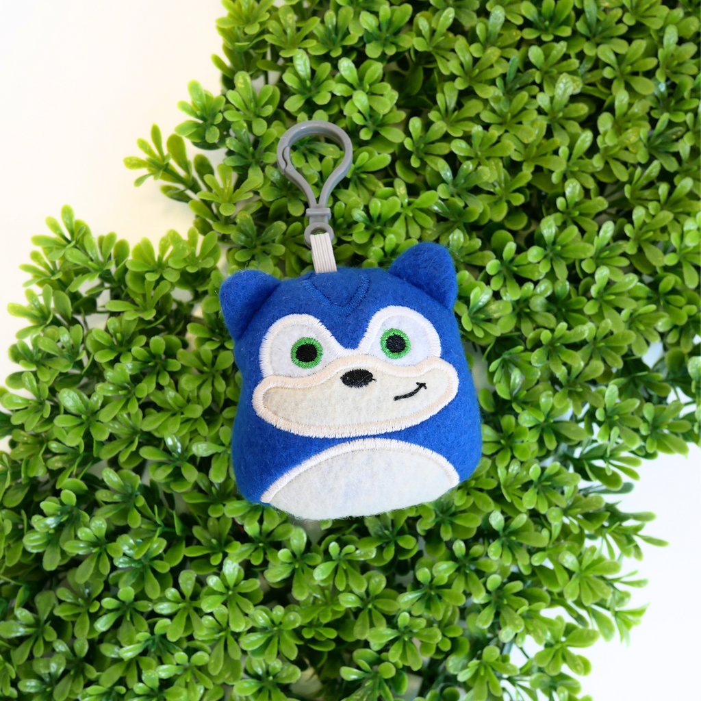 Blue Hedgehog Bag Buddy