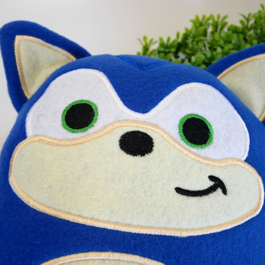 Blue Hedgehog Plushie