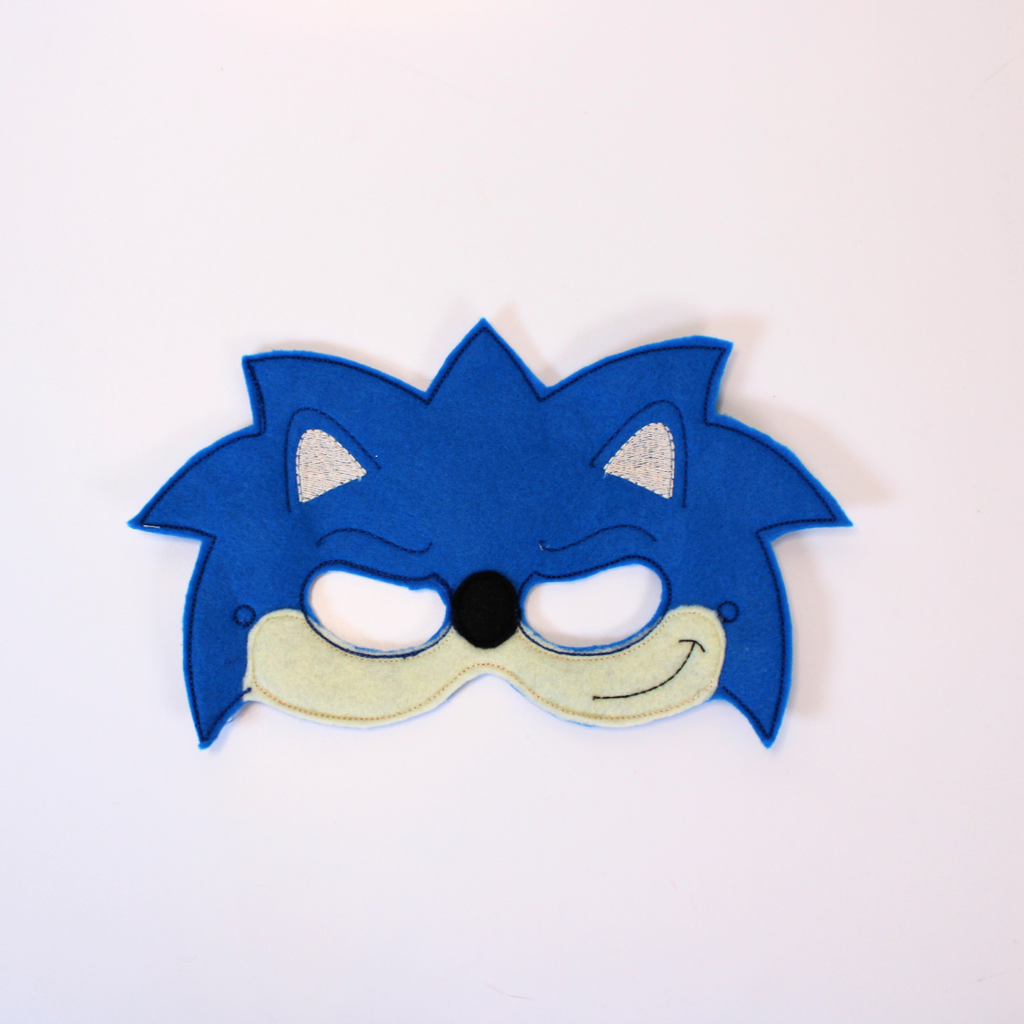 Blue Hedgehog Masks