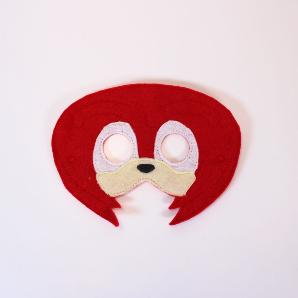Blue Hedgehog Masks
