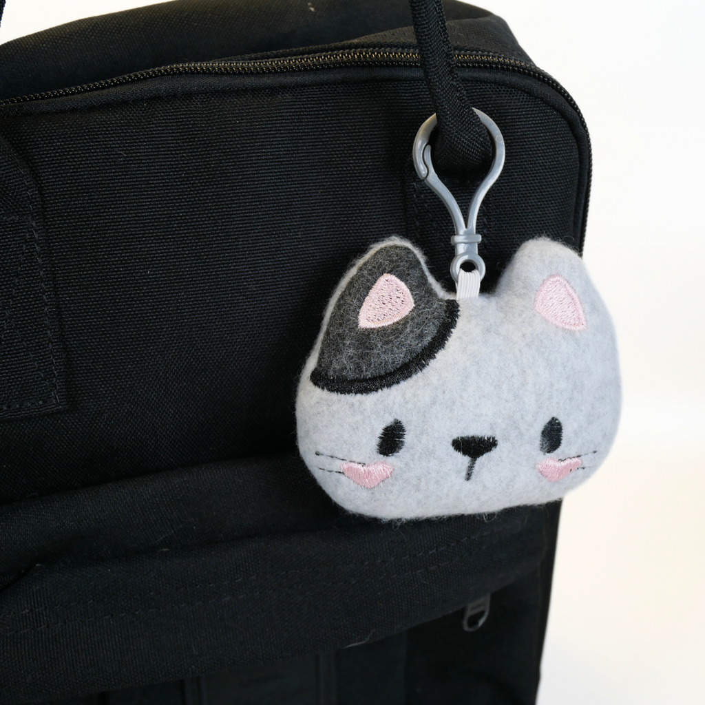 Cat Bag Buddy Plush Keychain