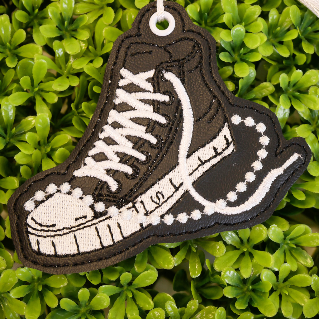 Chucks and Pearls Bookmark