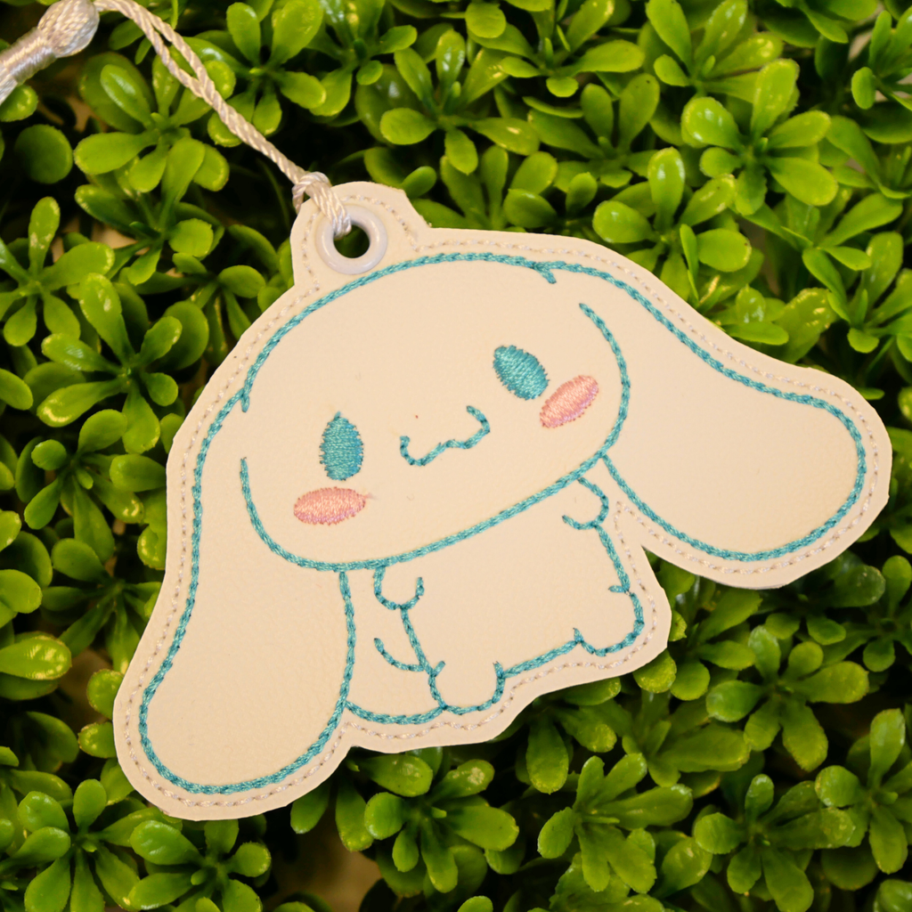 Friendly Bunny Bookmark and Bag Charm