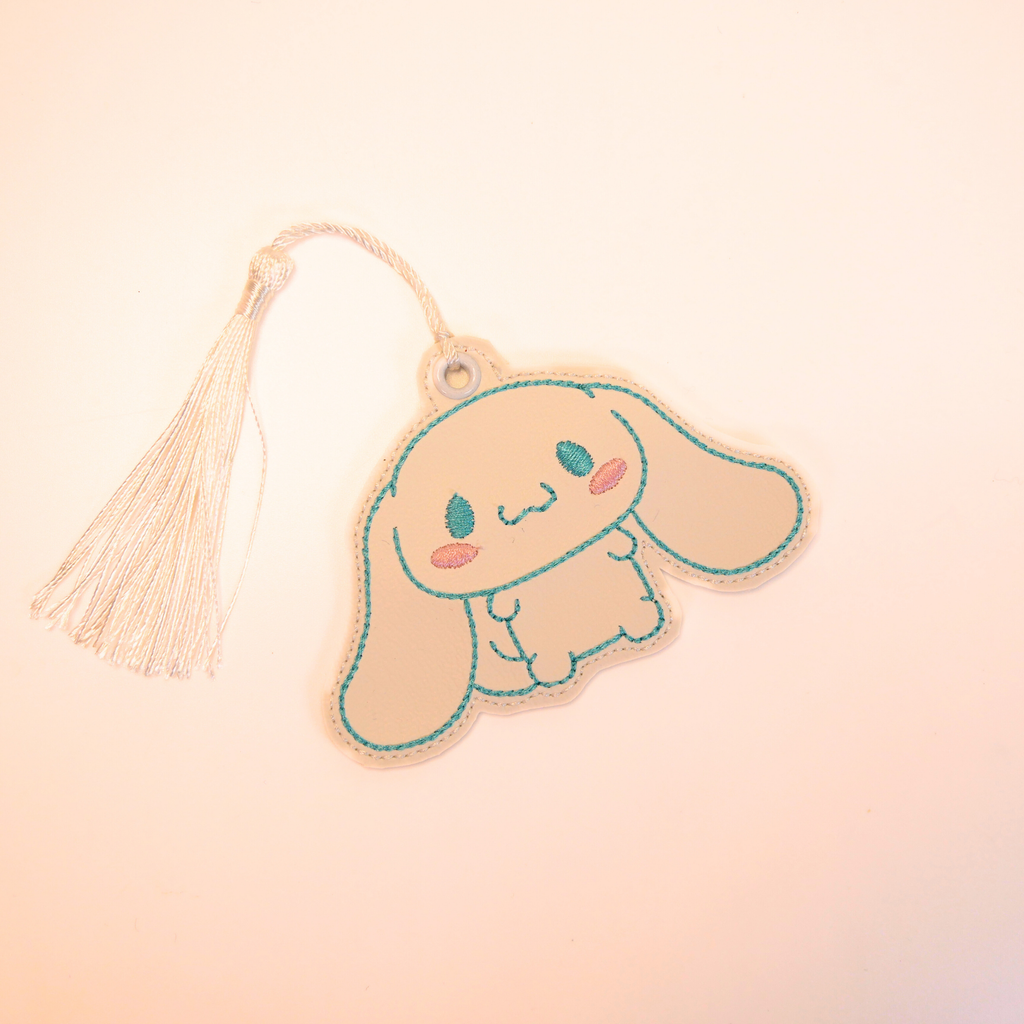 Friendly Bunny Bookmark and Bag Charm