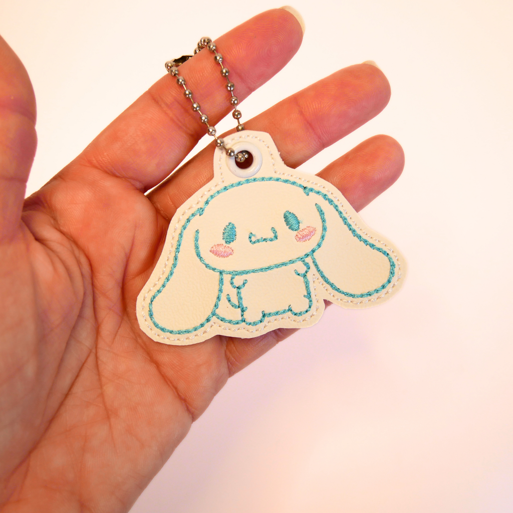 Friendly Bunny Bookmark and Bag Charm