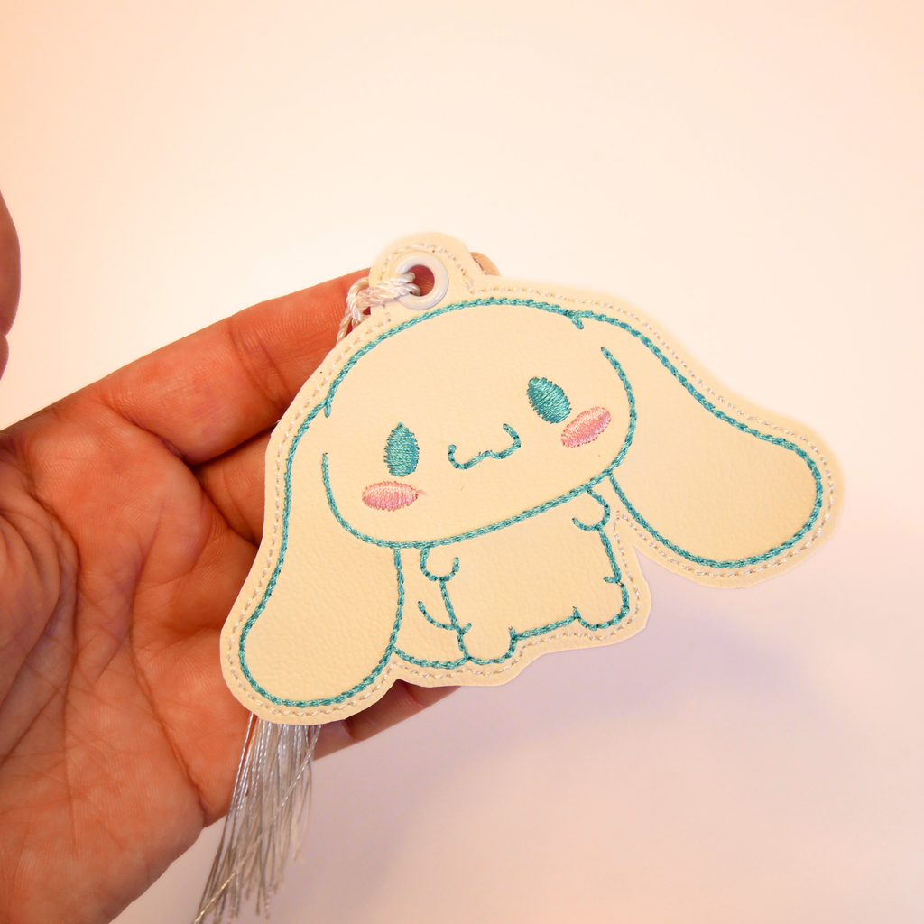 Friendly Bunny Bookmark and Bag Charm