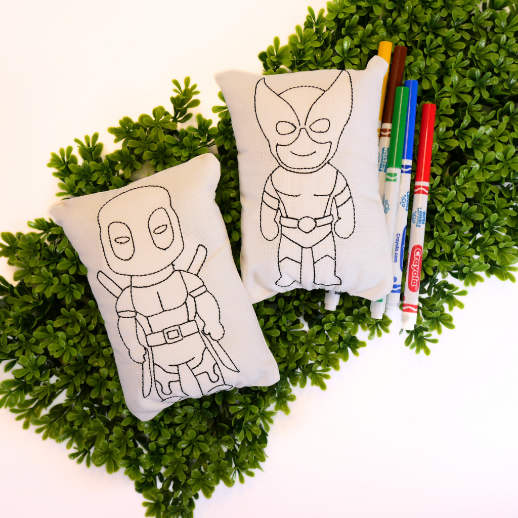 Comic Book BFF Doodle Dolls