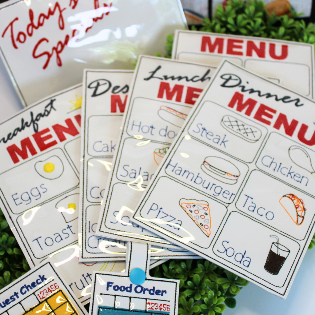 Diner Pretend Playset