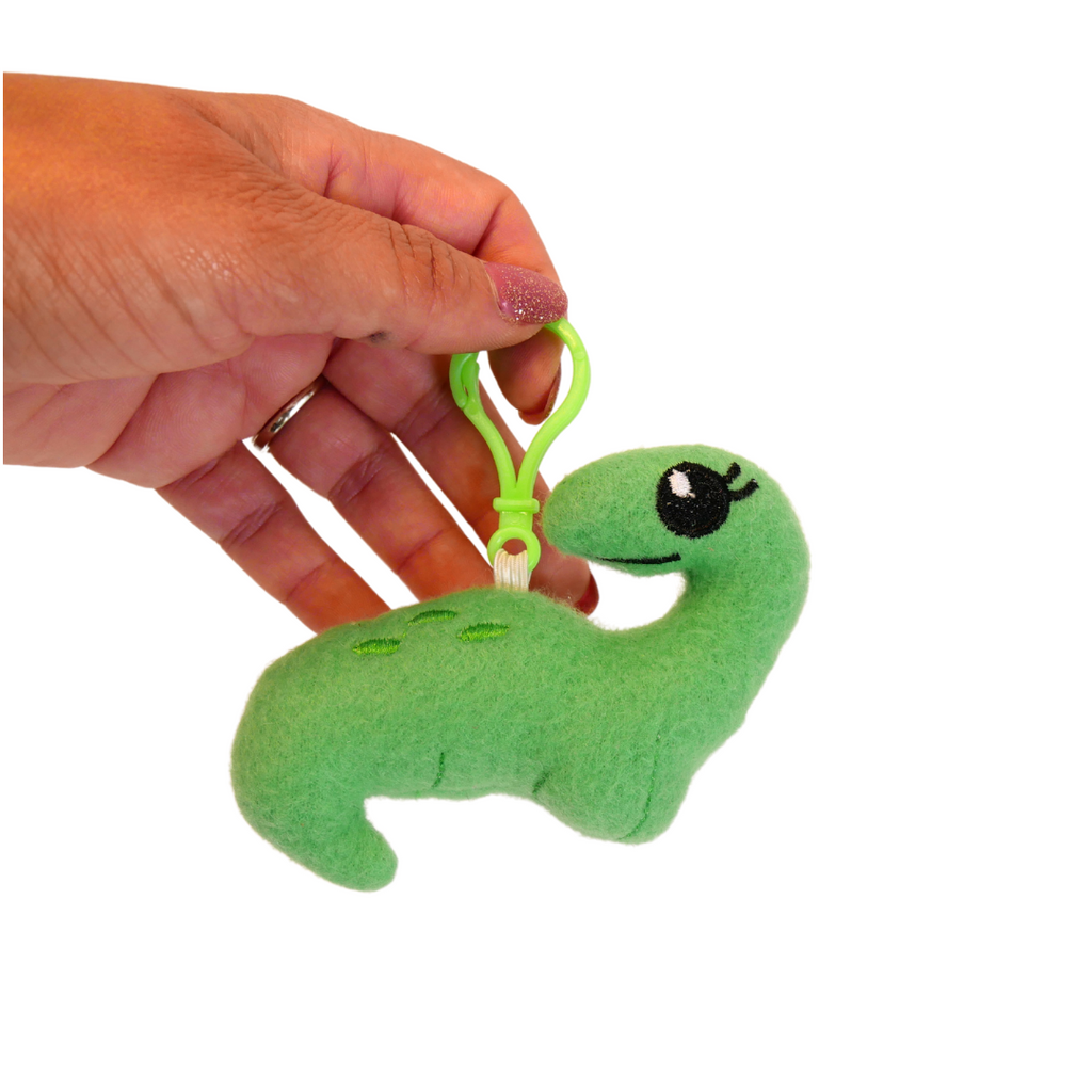 Dinosaur Plush Bag Buddy Keychain