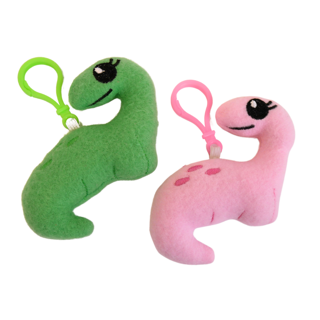 Dinosaur Plush Bag Buddy Keychain