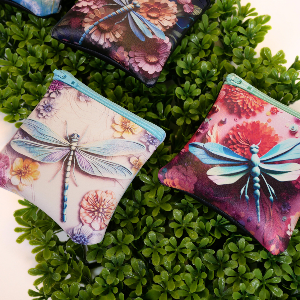 Dragonflies Zipper Bags