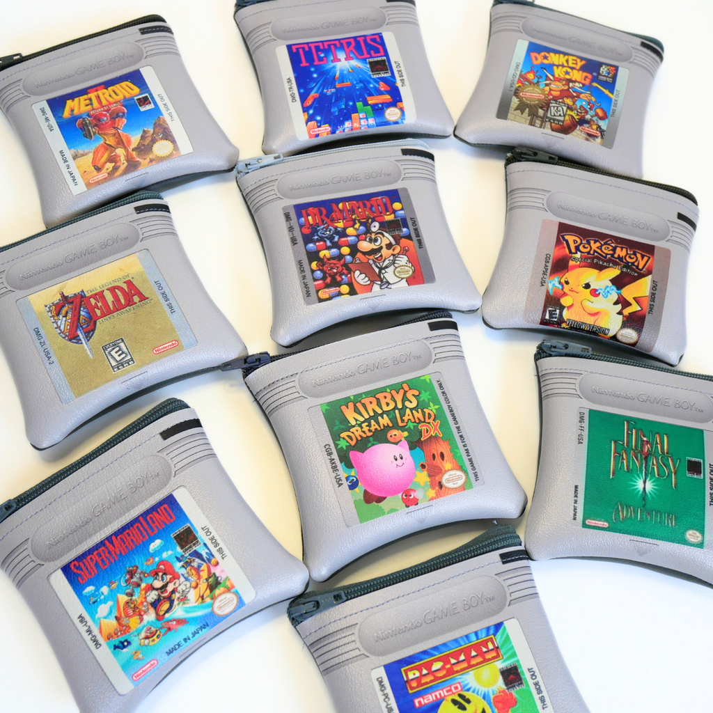 Game Cartridge Zipper Bag