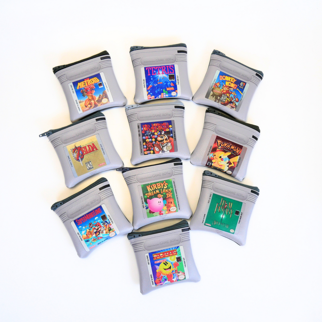 Game Cartridge Zipper Bag