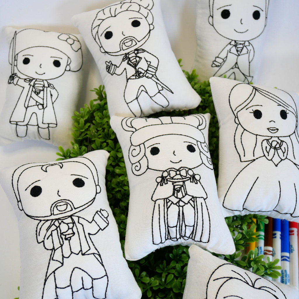 Hamilton Doodle Dolls