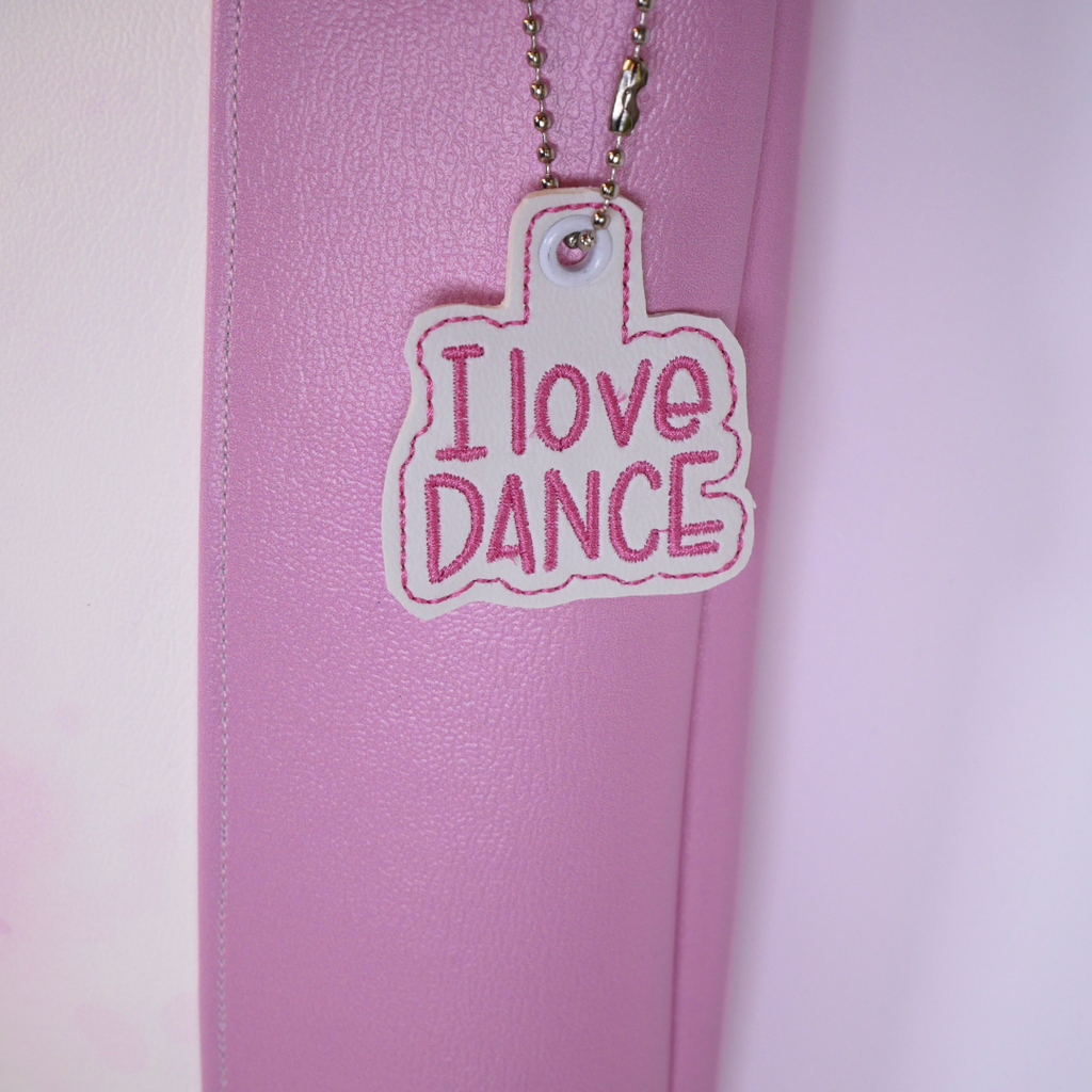 I Love Dance Bag Charm