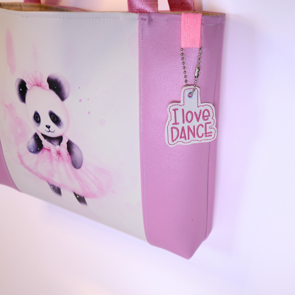 I Love Dance Bag Charm