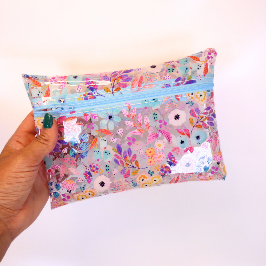 Jelly Zipper Bags - Clear