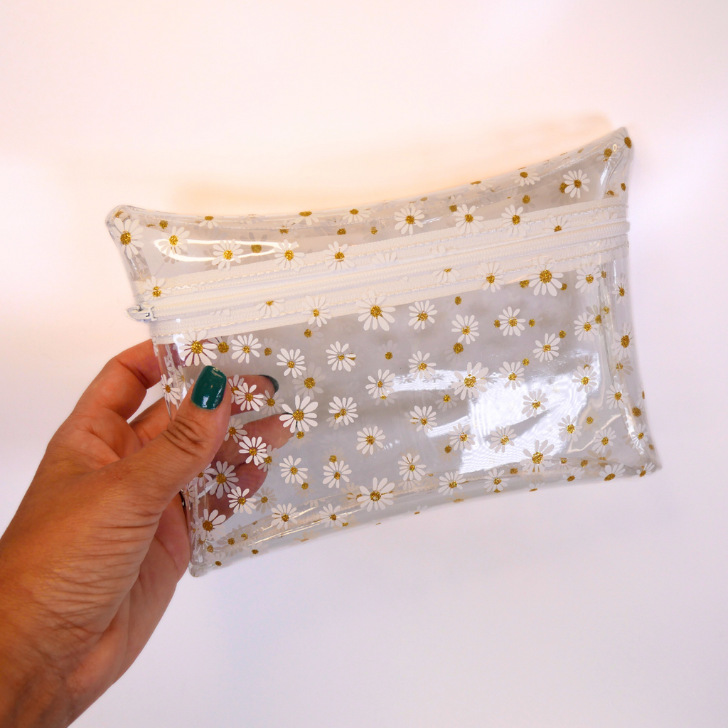 Jelly Zipper Bags - Clear