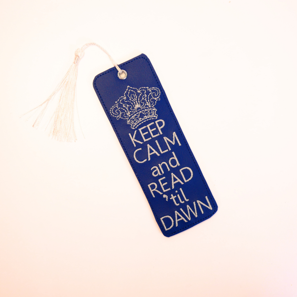 Keep Calm and read Til Dawn Bookmark