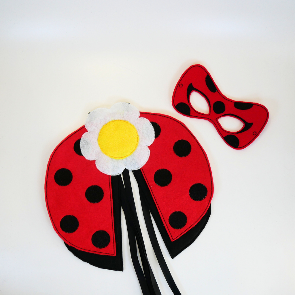 Ladybug Dress Up wings and mask