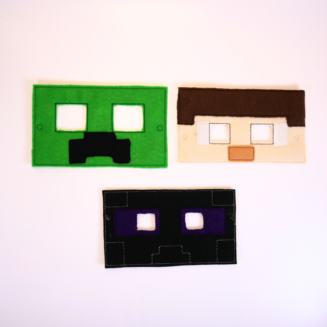 Minecraft Cardboard Mask Pin Minecraft Masks Diy Pin By Sewinghousewife On Minecraft