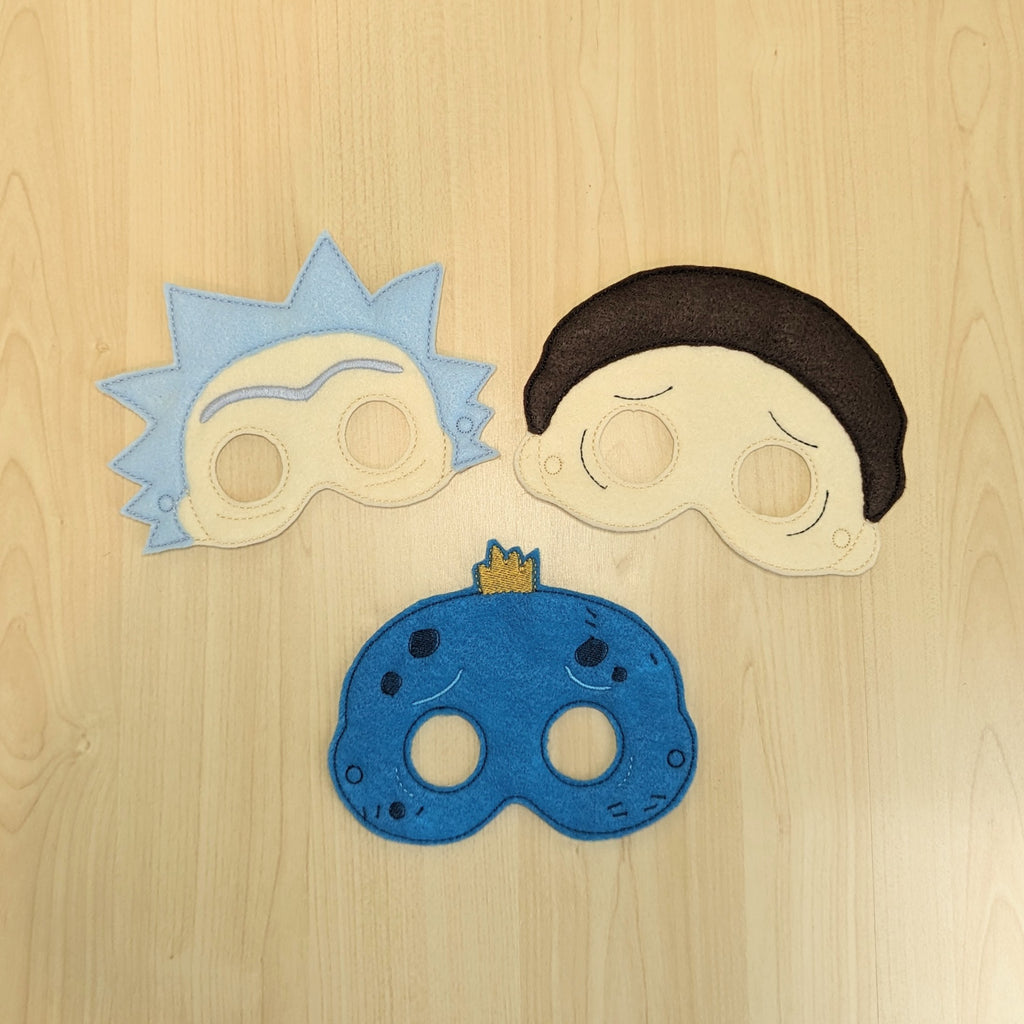 Mad Scientist and Friends Masks