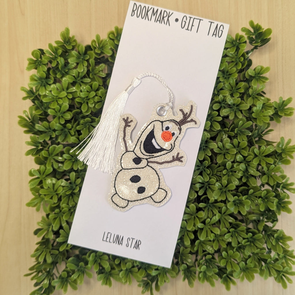 Melting Snowman Bookmark