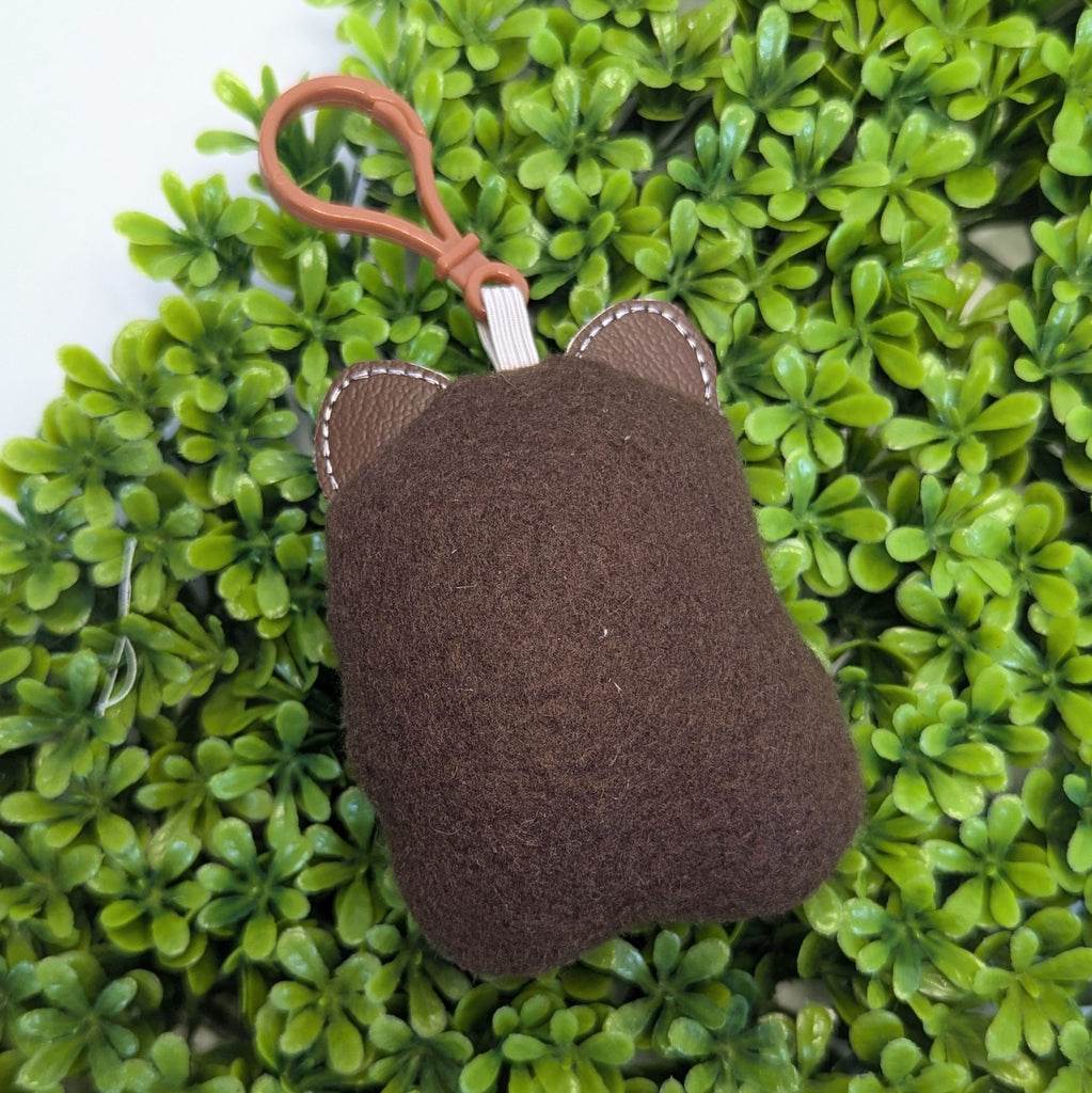 Big Foot Plush Keychain