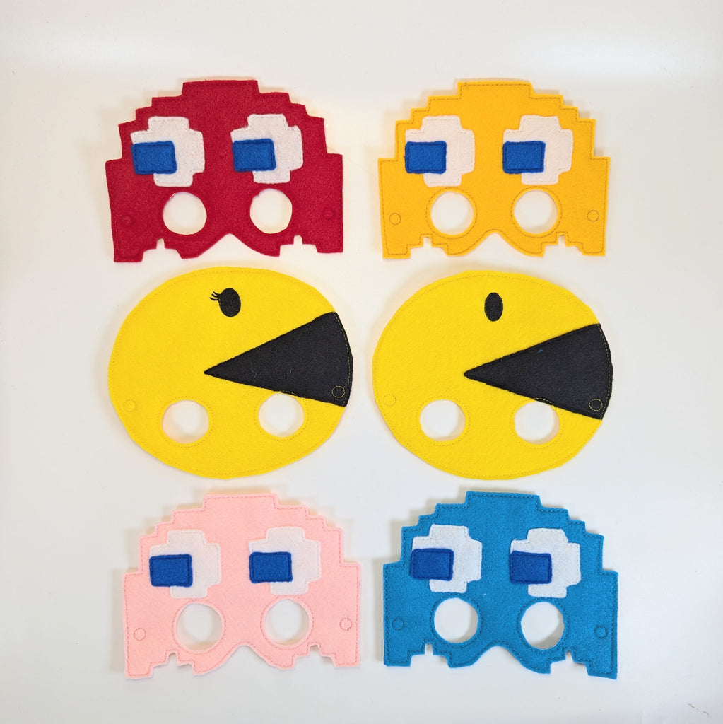 Video Game Dot Chaser Masks