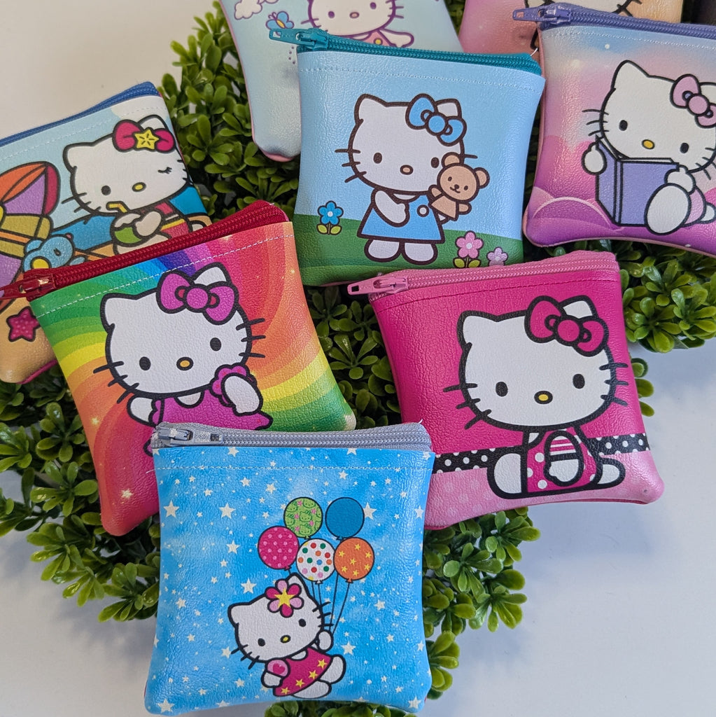 Friendly Kitty Zipper Bags