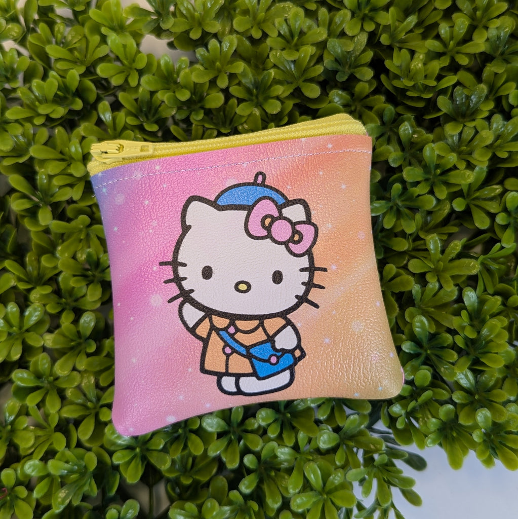 Friendly Kitty Zipper Bags