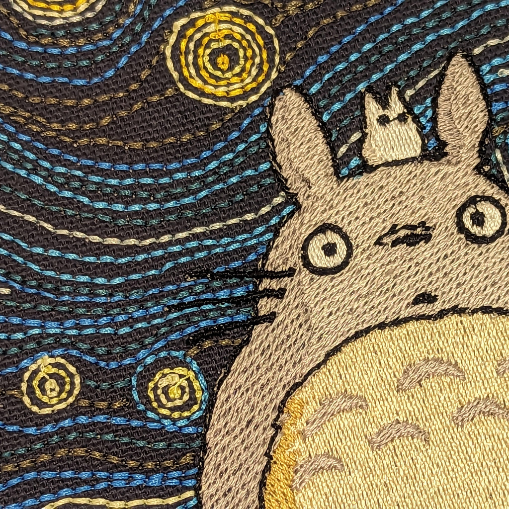 Starry Night Furry Forest