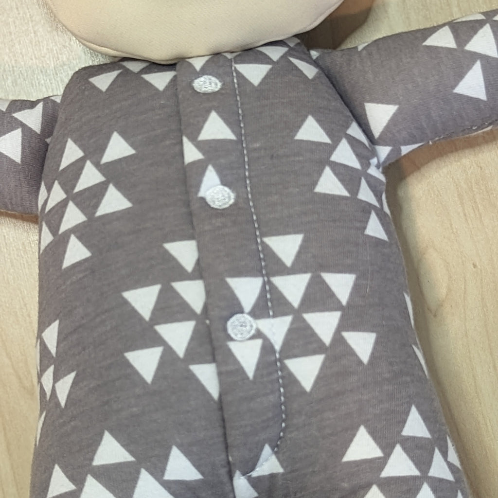 Cuddle Cutie: Boho Triangle Knit