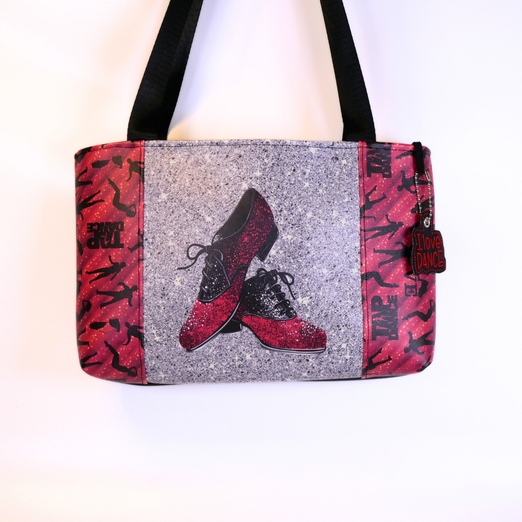 Red Tap Shoes Tote Bag