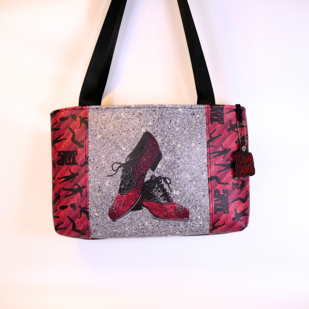 Red Tap Shoes Tote Bag