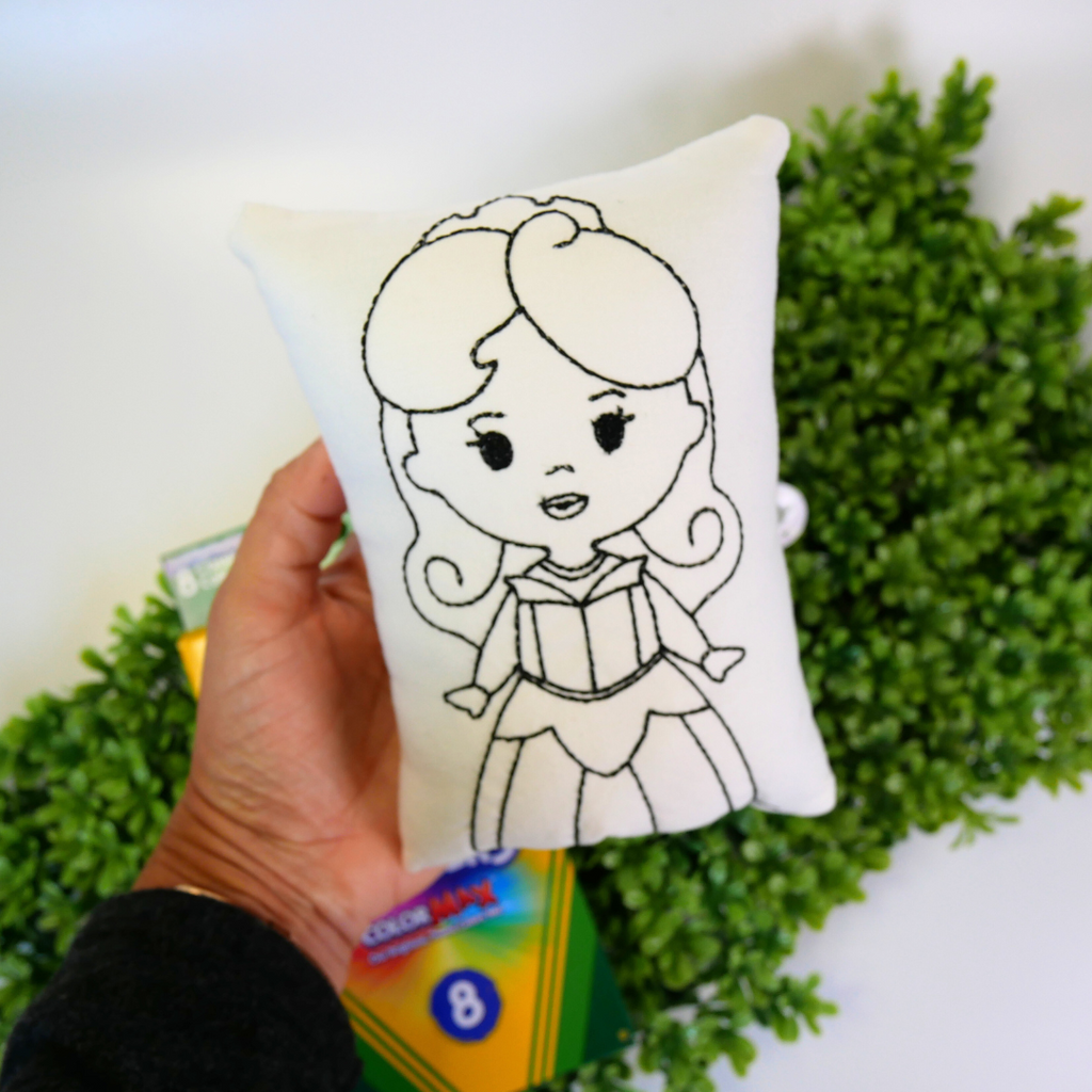 Sleeping Princess Doodle Doll