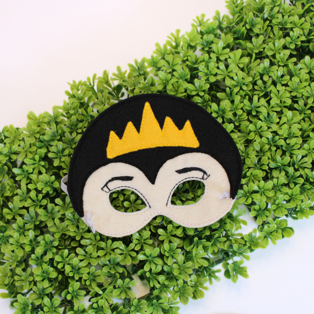 Apple princess felt masks