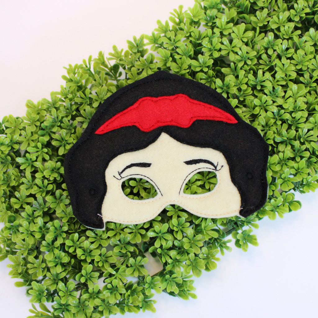 Apple princess felt masks