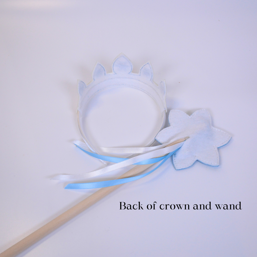 Snowflake Crown and Wand