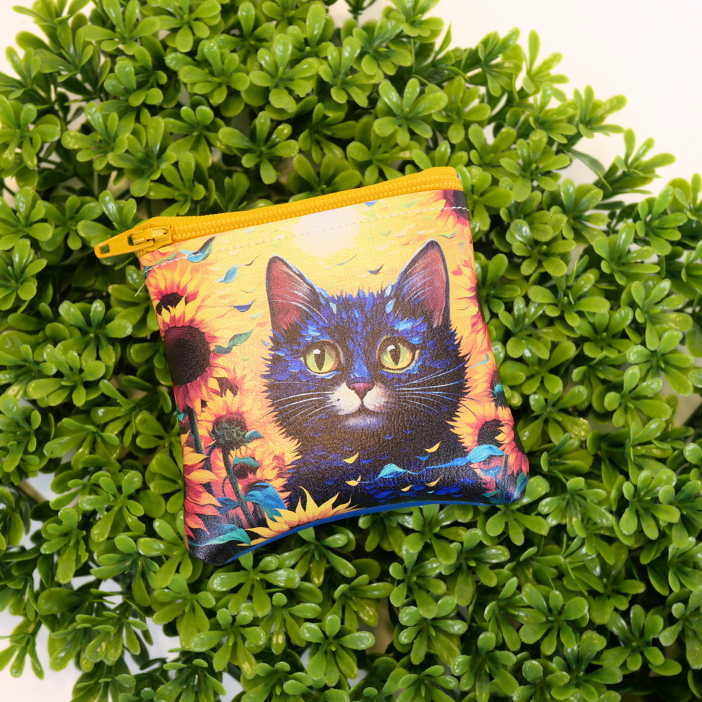 Starry Cat Zipper Bags