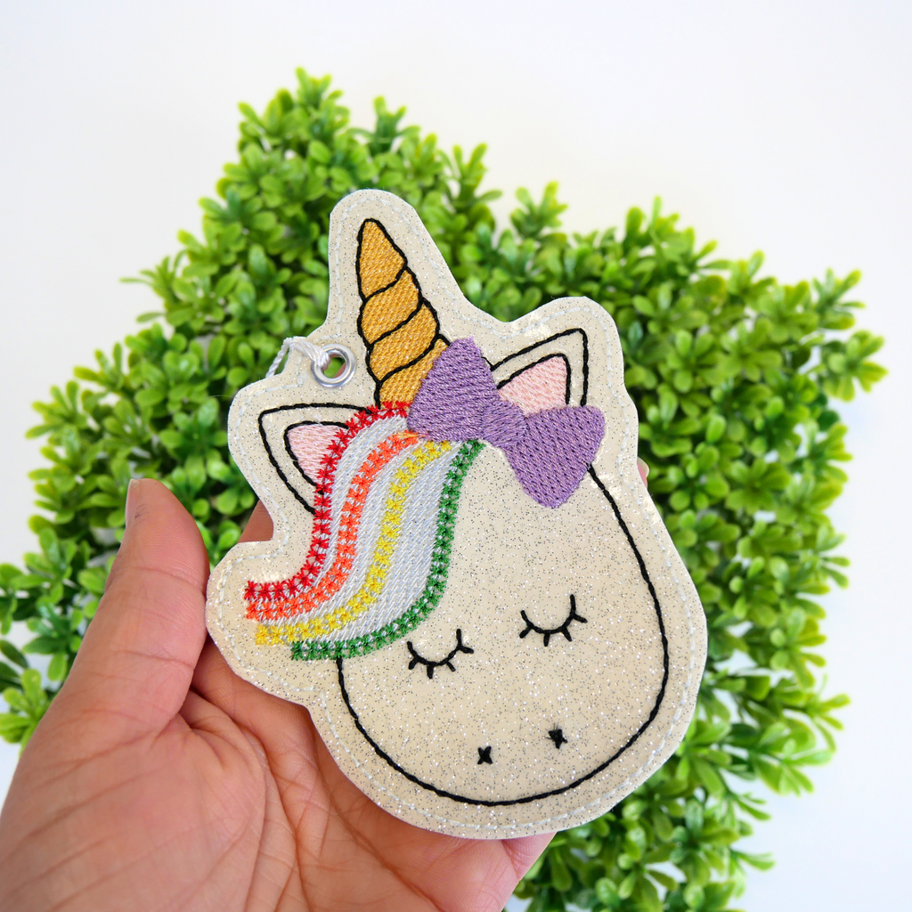 Rainbow Unicorn Bookmark