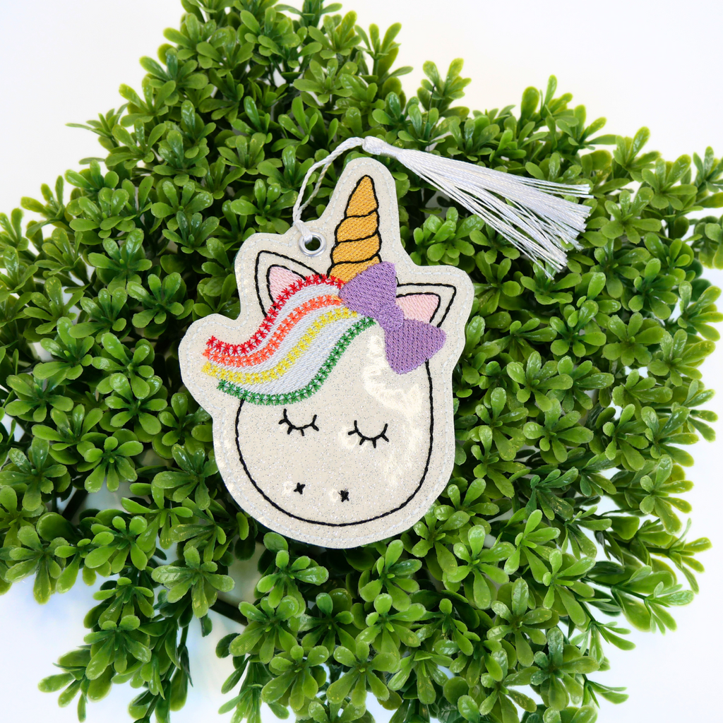 Rainbow Unicorn Bookmark