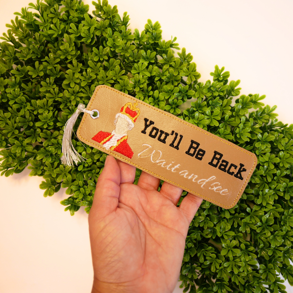 You'll Be Back bookmark