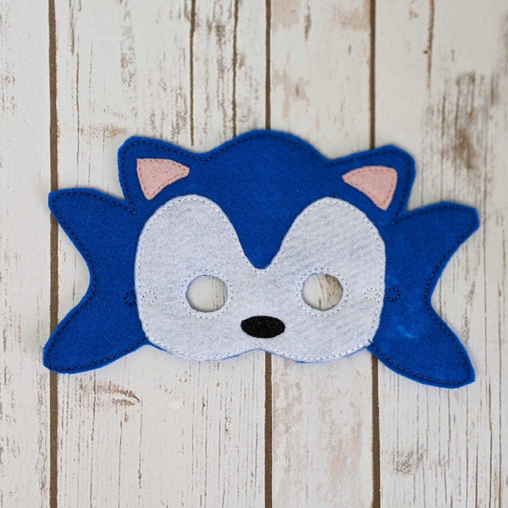 Blue Hedgehog Masks