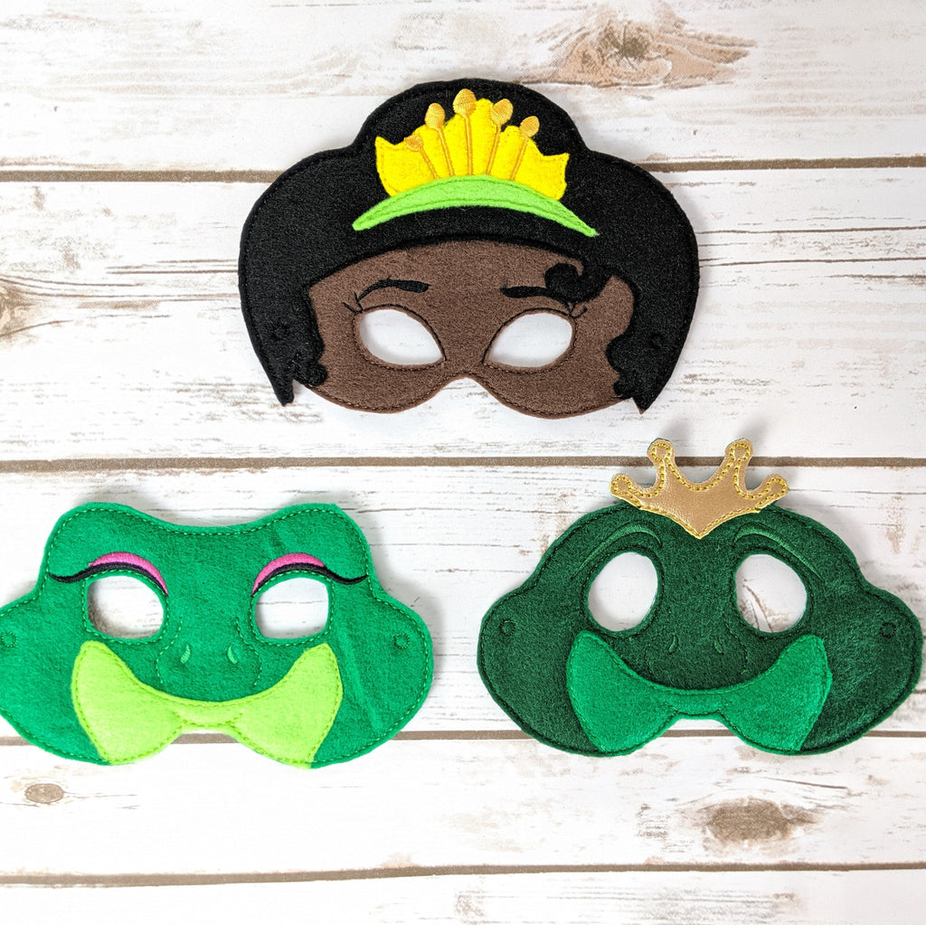 Frog Princess Masks