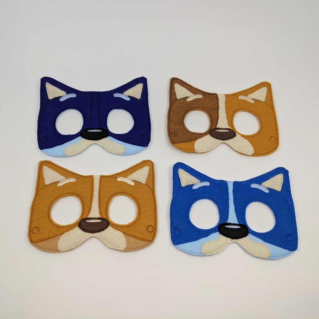 Dingo Dog Family Masks