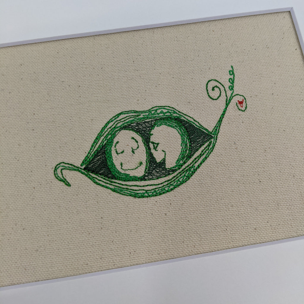 Peas in a Pod Stitches of Art